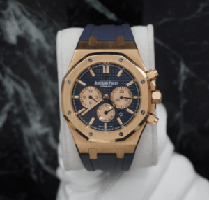 Audemars Piguet Royal Oak blue chrono