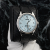 The Perpetual 1908 39mm in platinum with an alligator leather strap